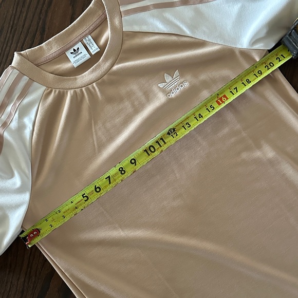 Adidas Tan and White Midi Dress - Picture 5 of 6